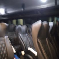 Asientos de la camioneta turística MAIGAB